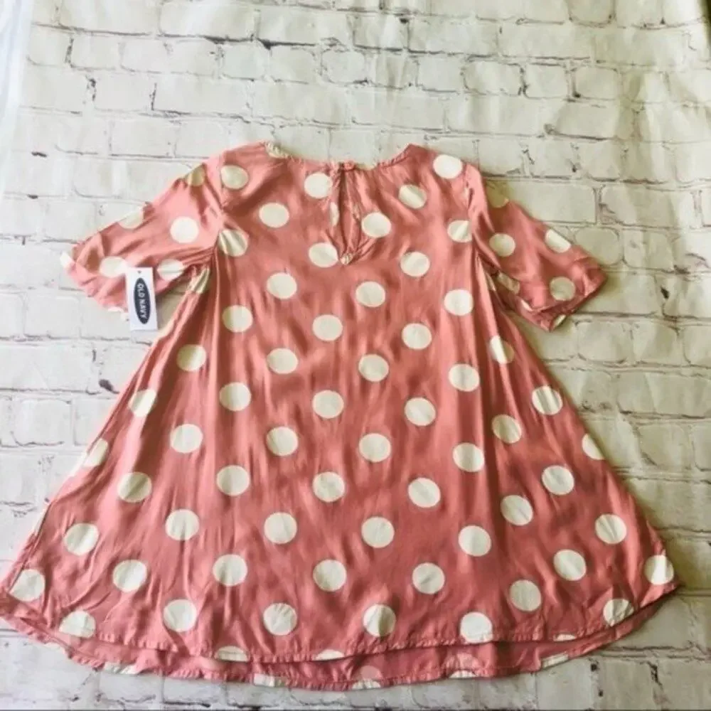 Old Navy Girls Polka Dot Print Swing Dress Sz 2T